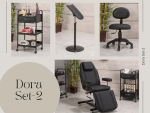 Dora Dövme Koltuğu Seti - Max | 4'lü Set | SC-6320