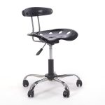 Dövmeci Sandalyesi | Plastik Oturaklı, Krom Ayaklı, Amortisörlü | SC-4208